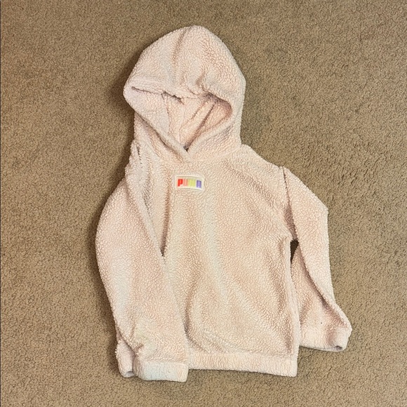 Puma Other - Puma Kids Cream Hoodie